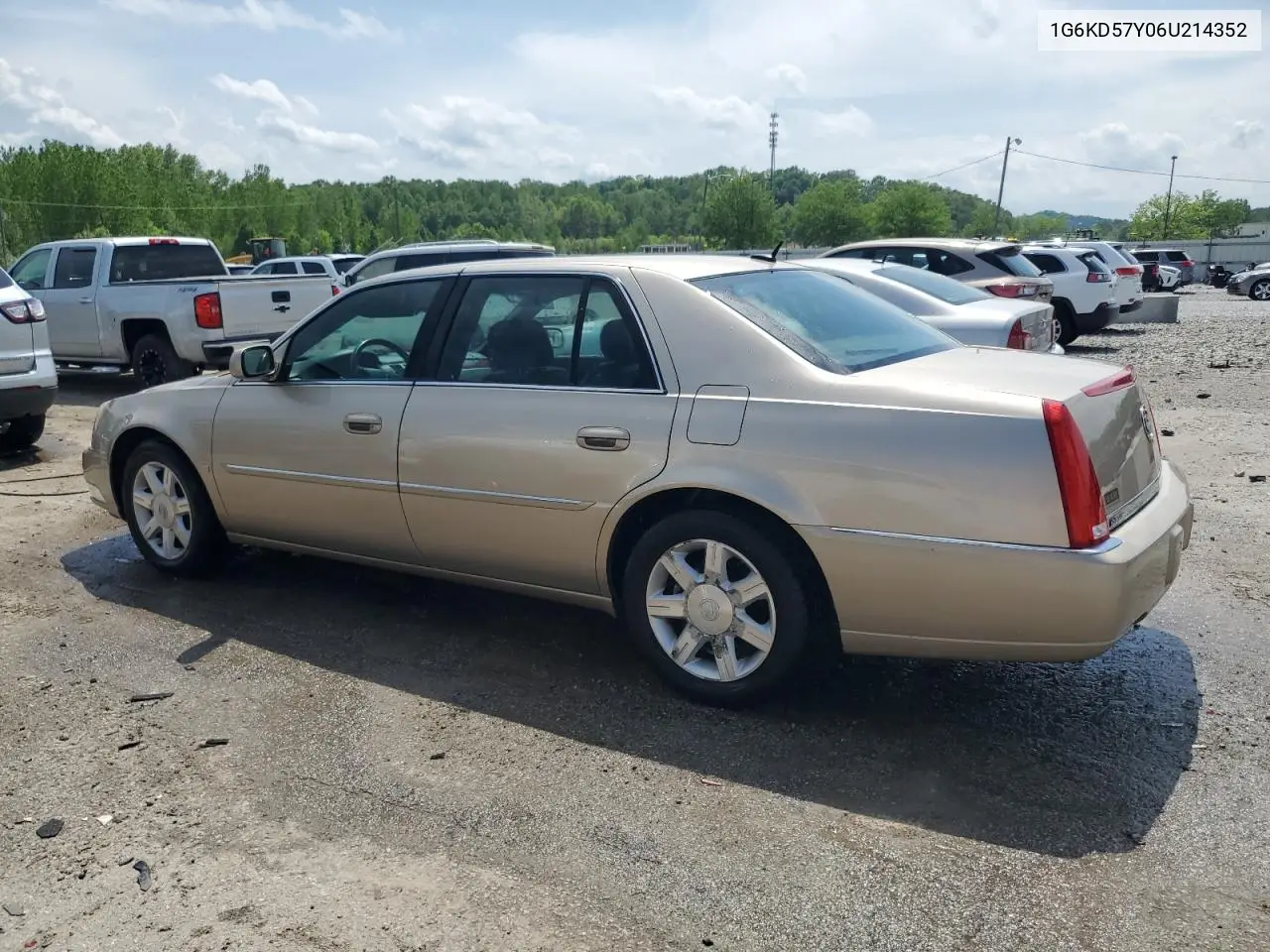 2006 Cadillac Dts VIN: 1G6KD57Y06U214352 Lot: 55216025
