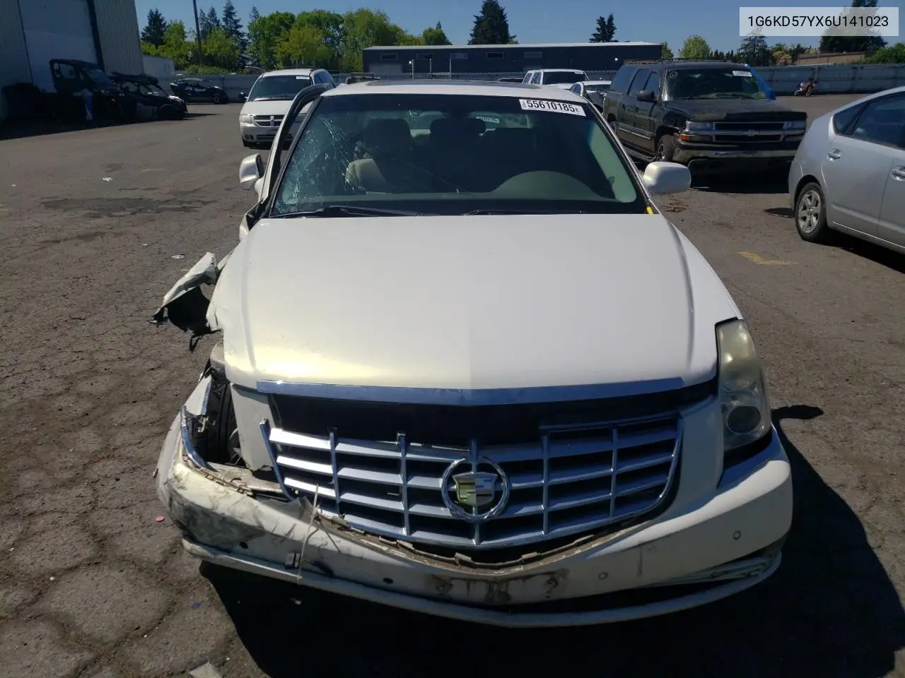 2006 Cadillac Dts VIN: 1G6KD57YX6U141023 Lot: 55610185