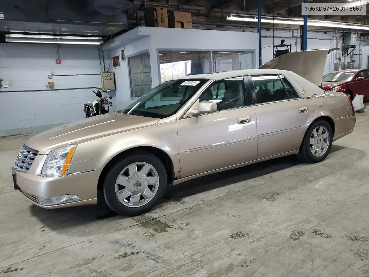 2006 Cadillac Dts VIN: 1G6KD57Y26U118657 Lot: 55749075