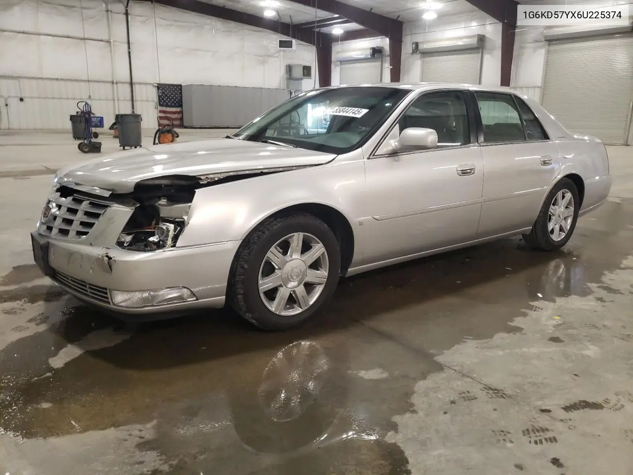 2006 Cadillac Dts VIN: 1G6KD57YX6U225374 Lot: 55844145