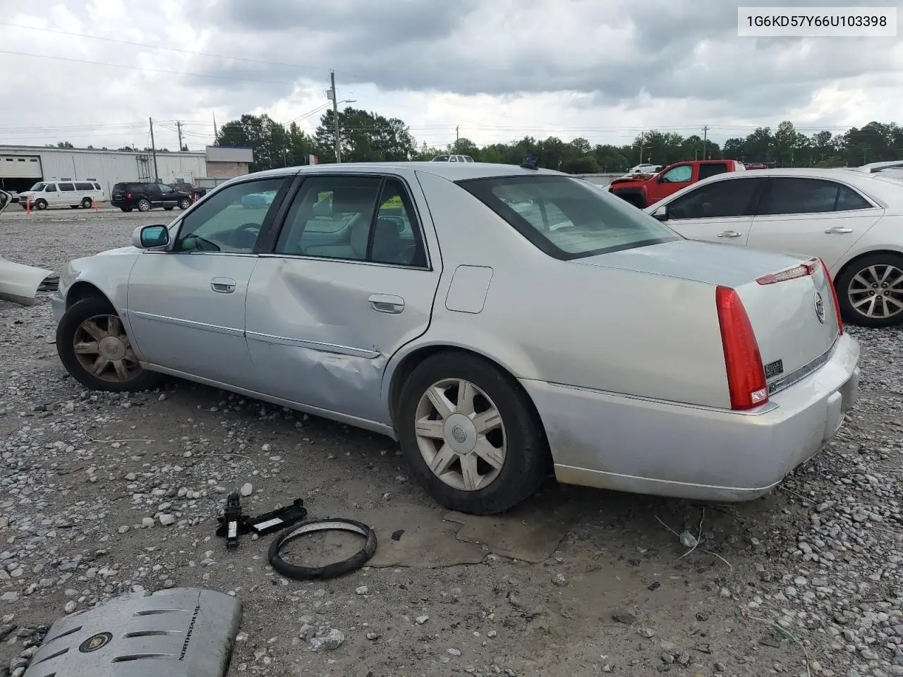 2006 Cadillac Dts VIN: 1G6KD57Y66U103398 Lot: 59323635