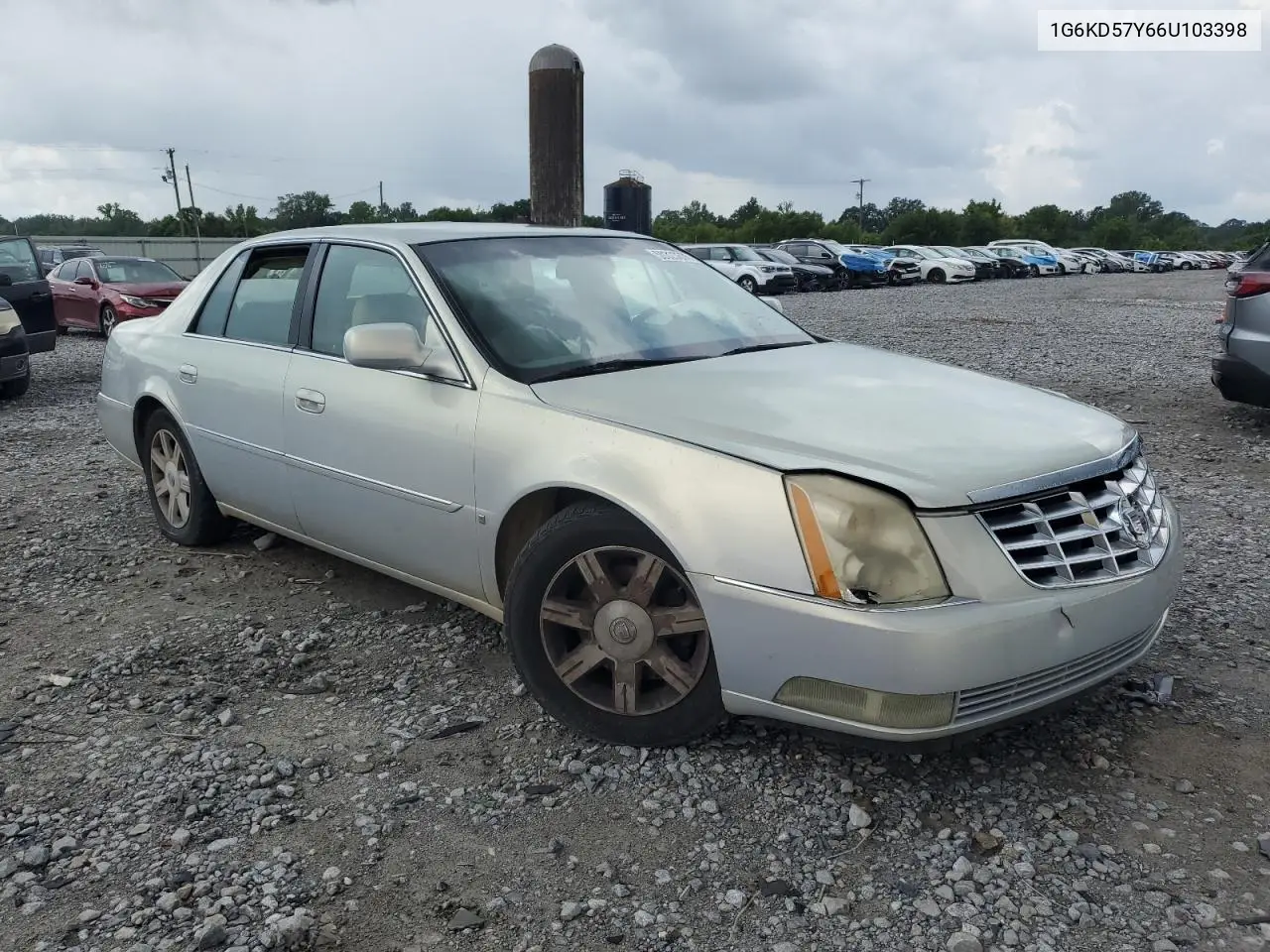 2006 Cadillac Dts VIN: 1G6KD57Y66U103398 Lot: 59323635