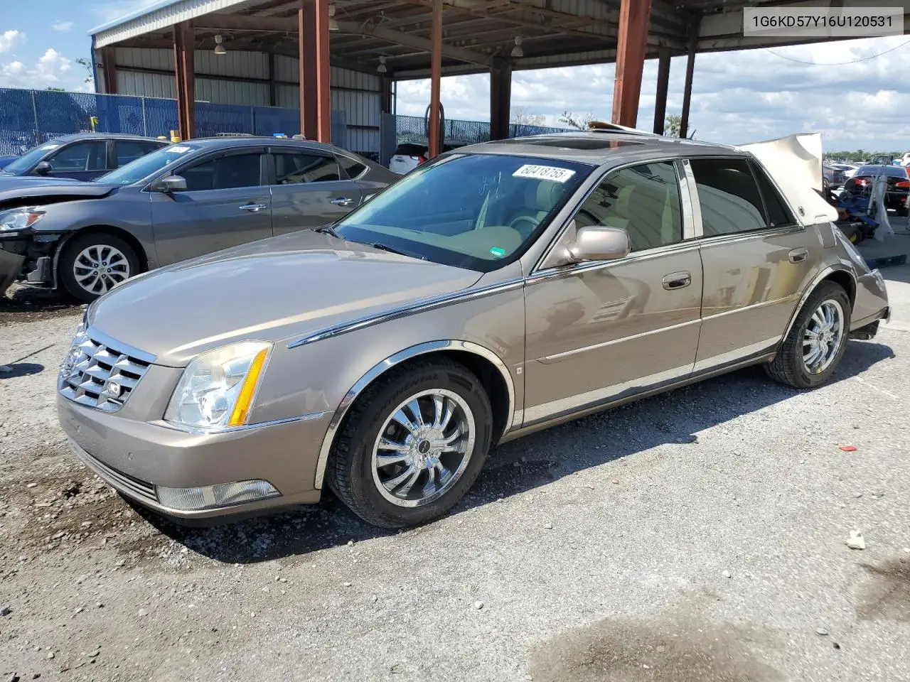 2006 Cadillac Dts VIN: 1G6KD57Y16U120531 Lot: 60418755