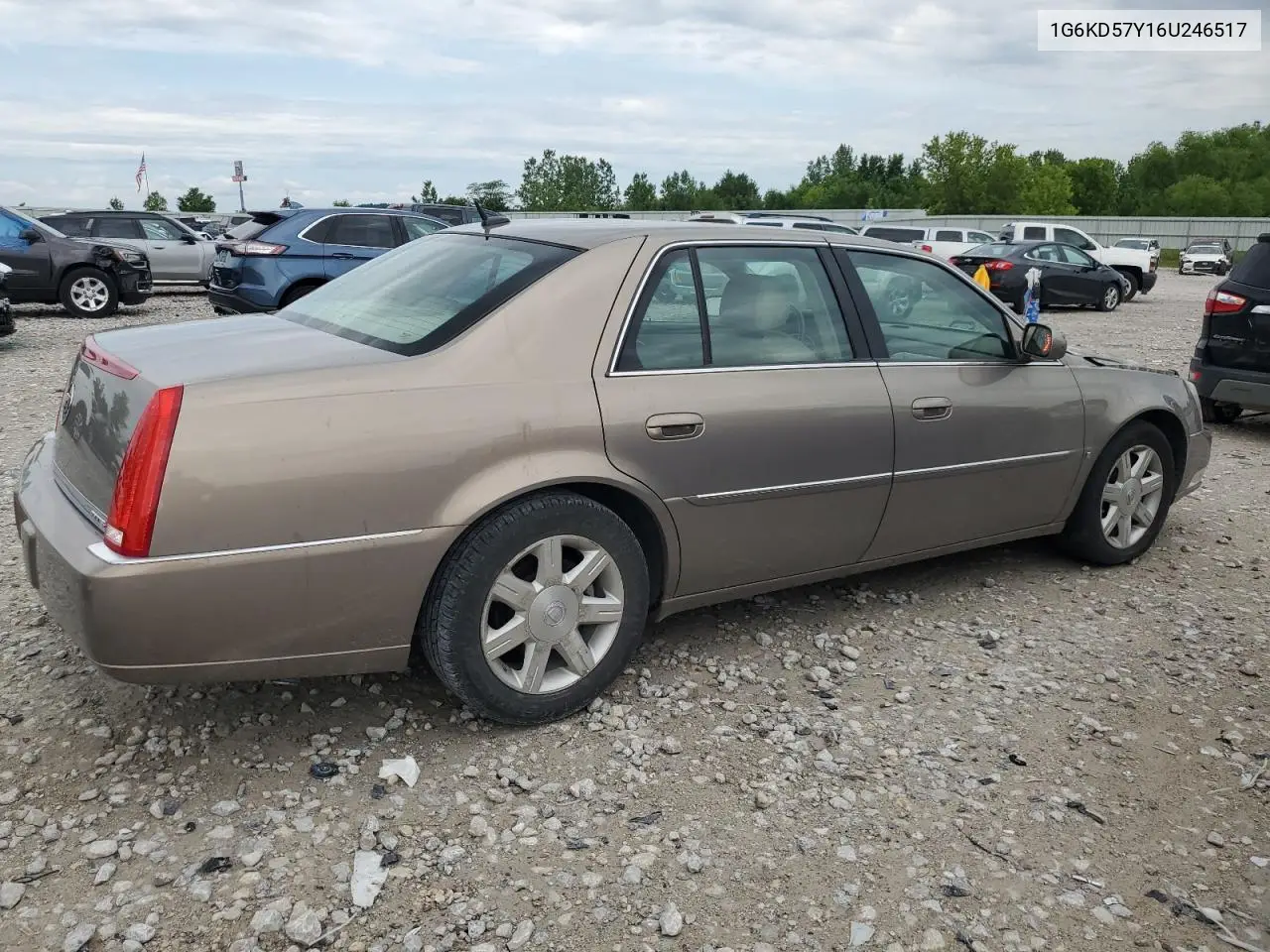2006 Cadillac Dts VIN: 1G6KD57Y16U246517 Lot: 61044735
