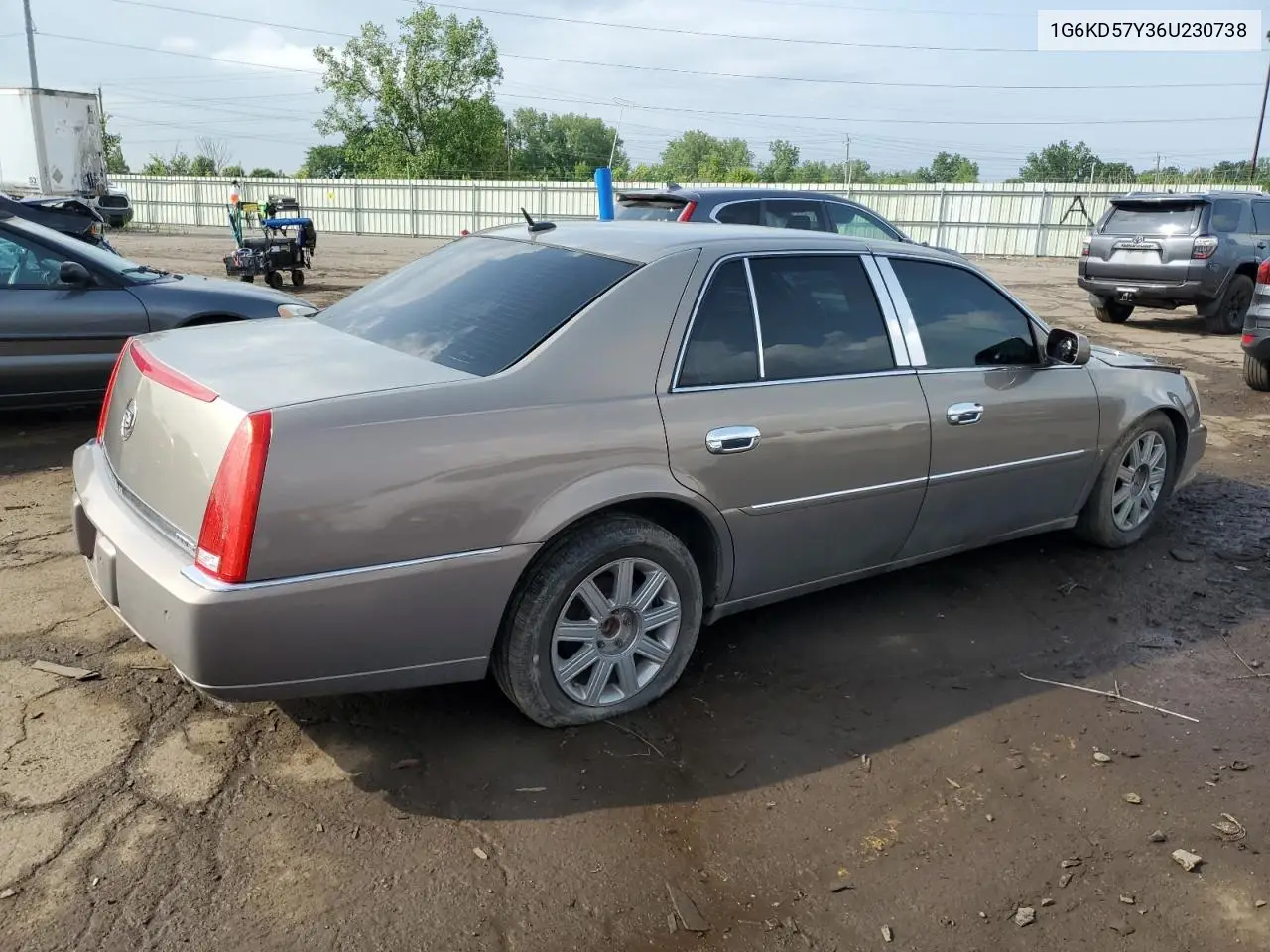 2006 Cadillac Dts VIN: 1G6KD57Y36U230738 Lot: 61201545