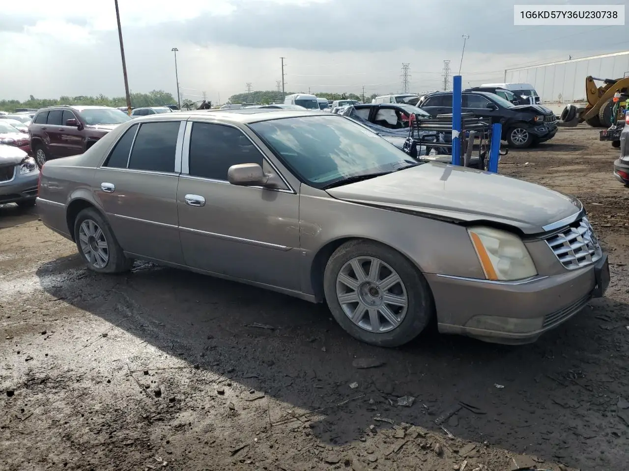 2006 Cadillac Dts VIN: 1G6KD57Y36U230738 Lot: 61201545