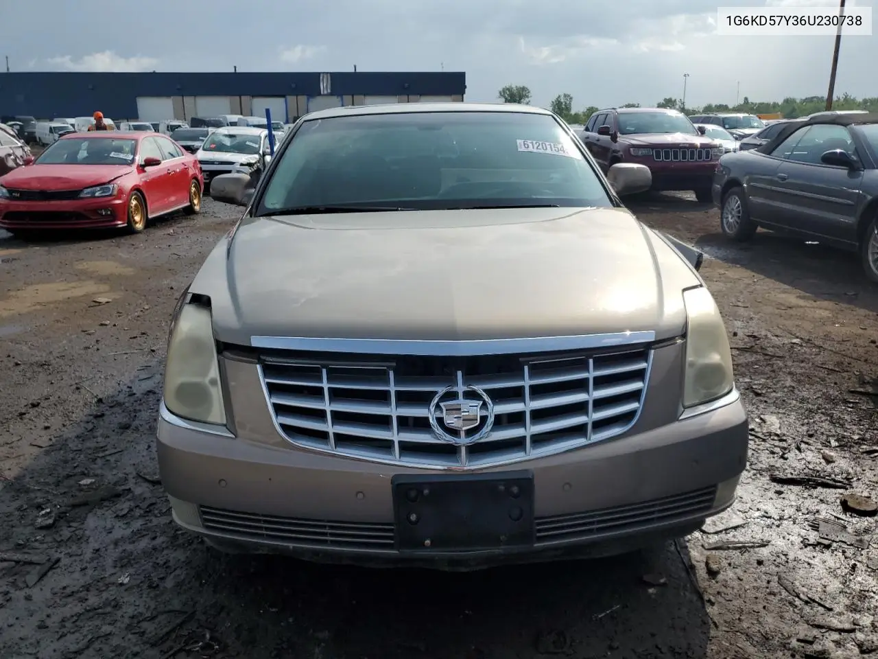2006 Cadillac Dts VIN: 1G6KD57Y36U230738 Lot: 61201545