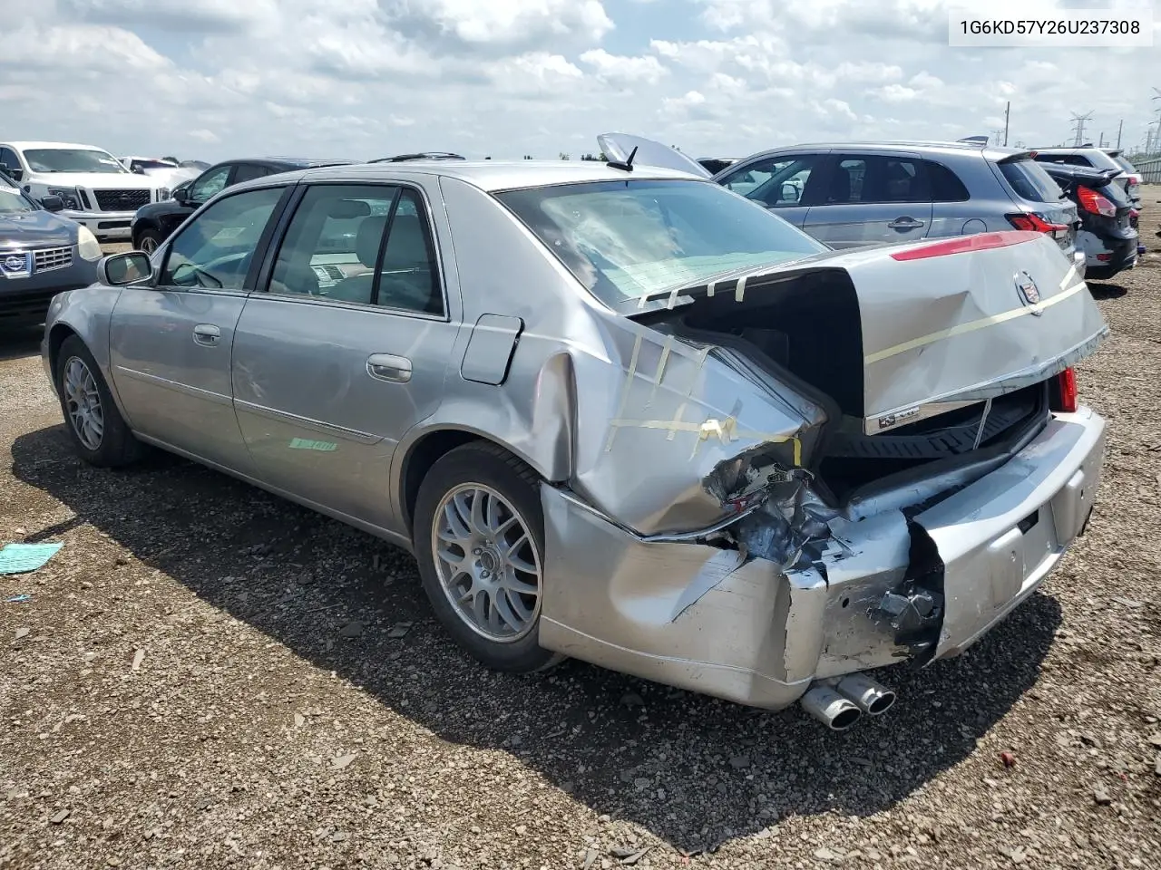 2006 Cadillac Dts VIN: 1G6KD57Y26U237308 Lot: 61633245