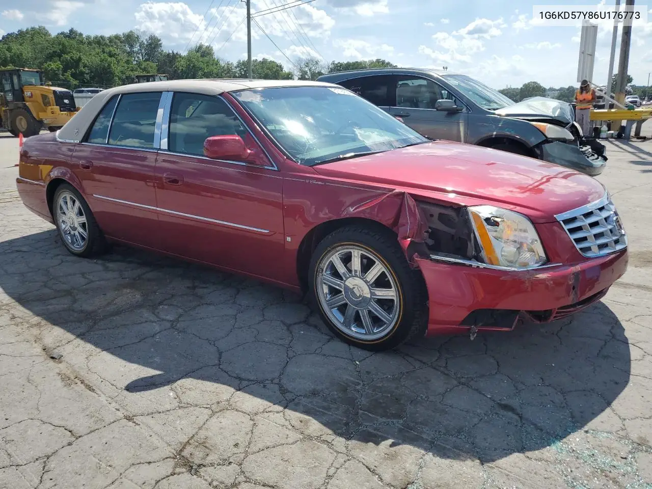 2006 Cadillac Dts VIN: 1G6KD57Y86U176773 Lot: 61794335