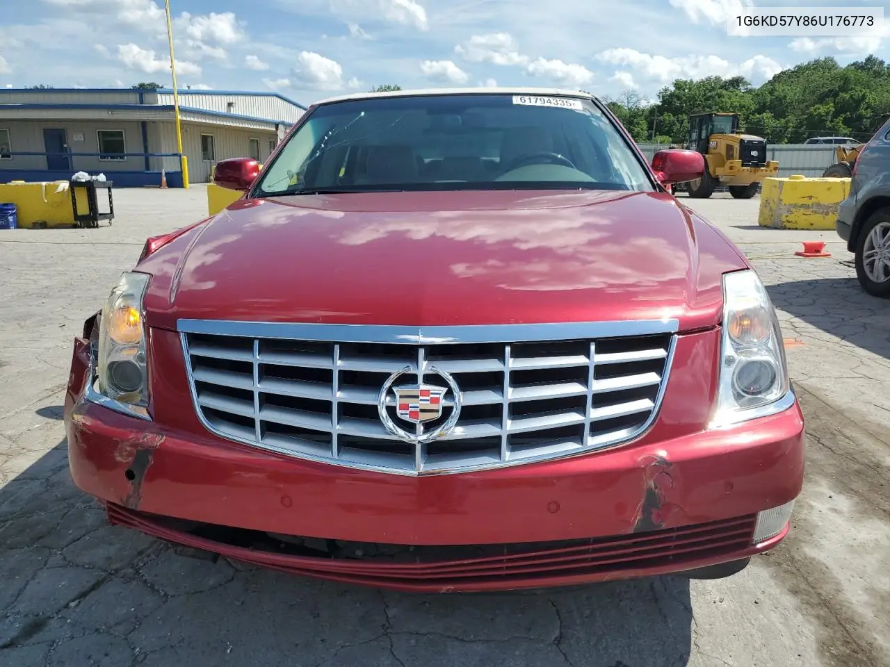 2006 Cadillac Dts VIN: 1G6KD57Y86U176773 Lot: 61794335