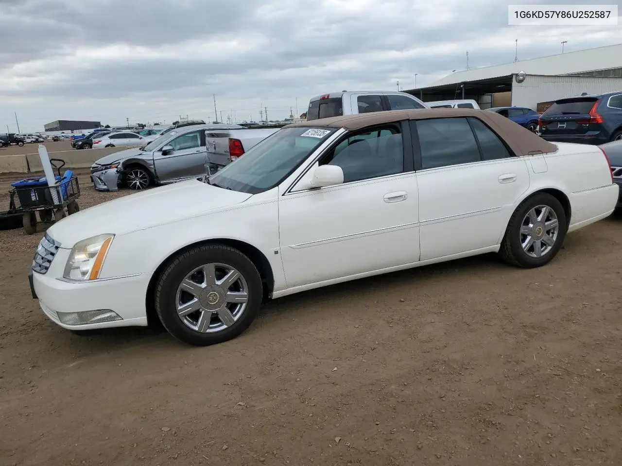2006 Cadillac Dts VIN: 1G6KD57Y86U252587 Lot: 62156135