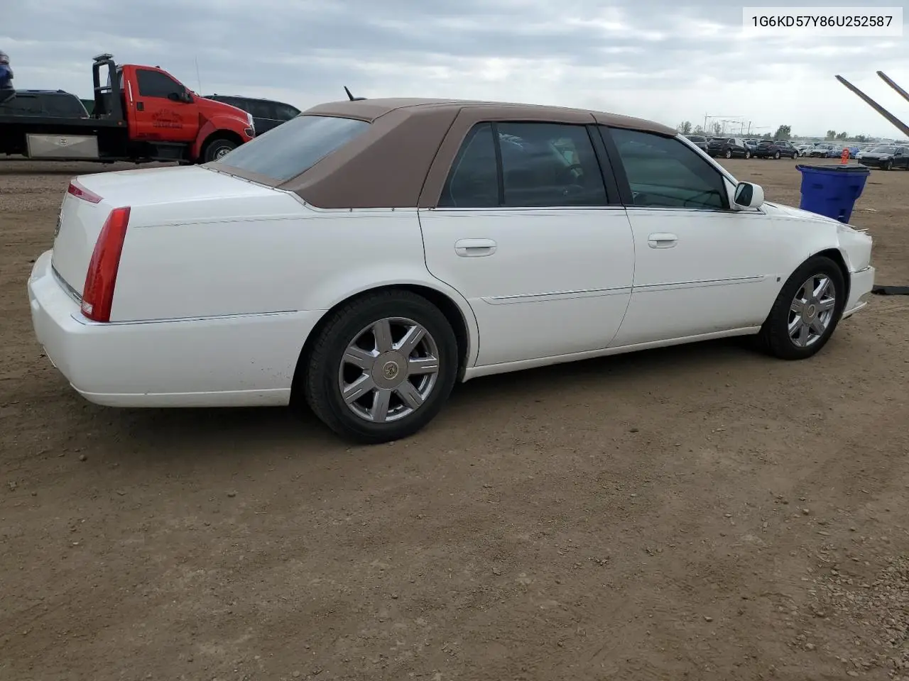2006 Cadillac Dts VIN: 1G6KD57Y86U252587 Lot: 62156135