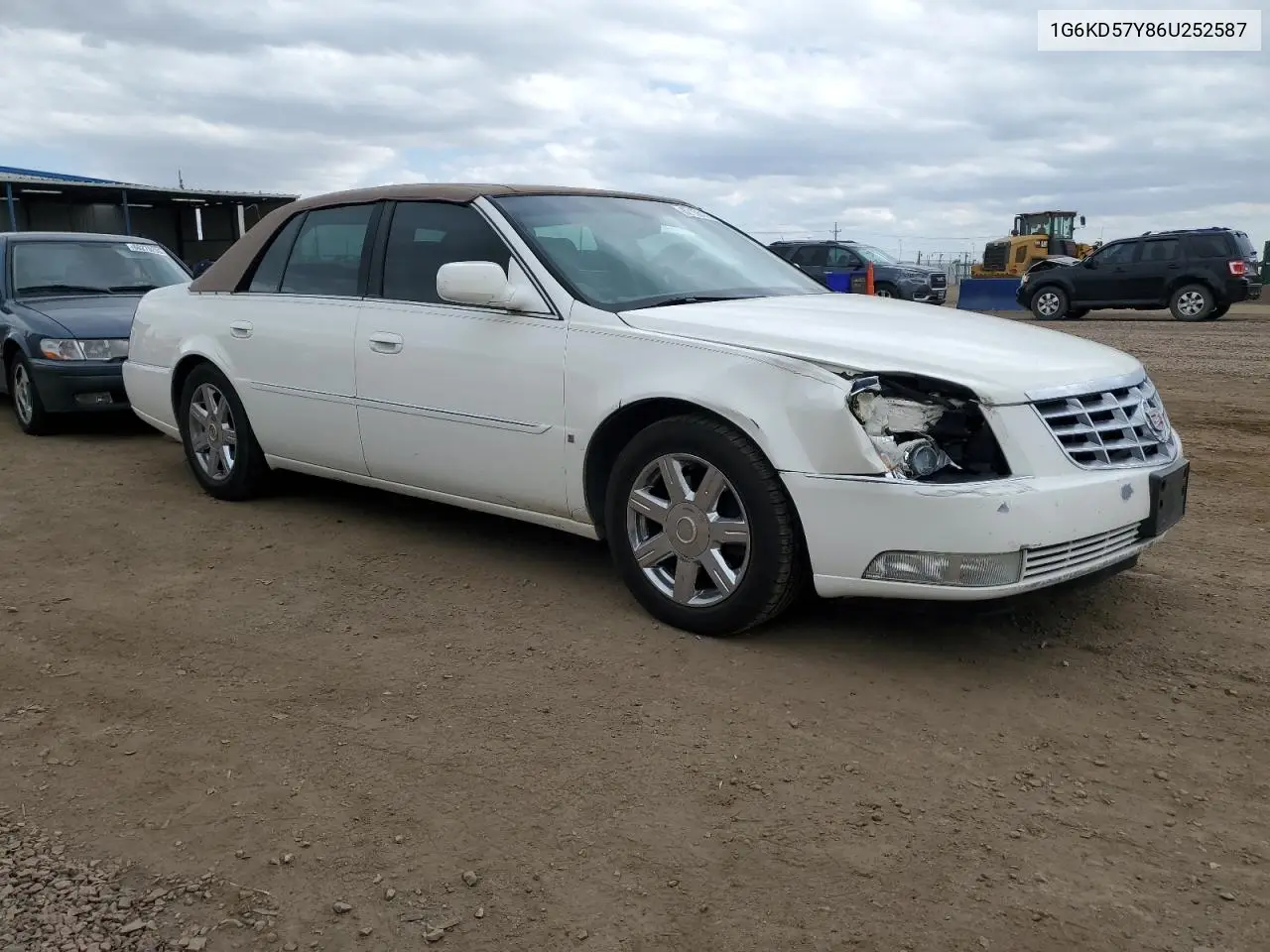 2006 Cadillac Dts VIN: 1G6KD57Y86U252587 Lot: 62156135