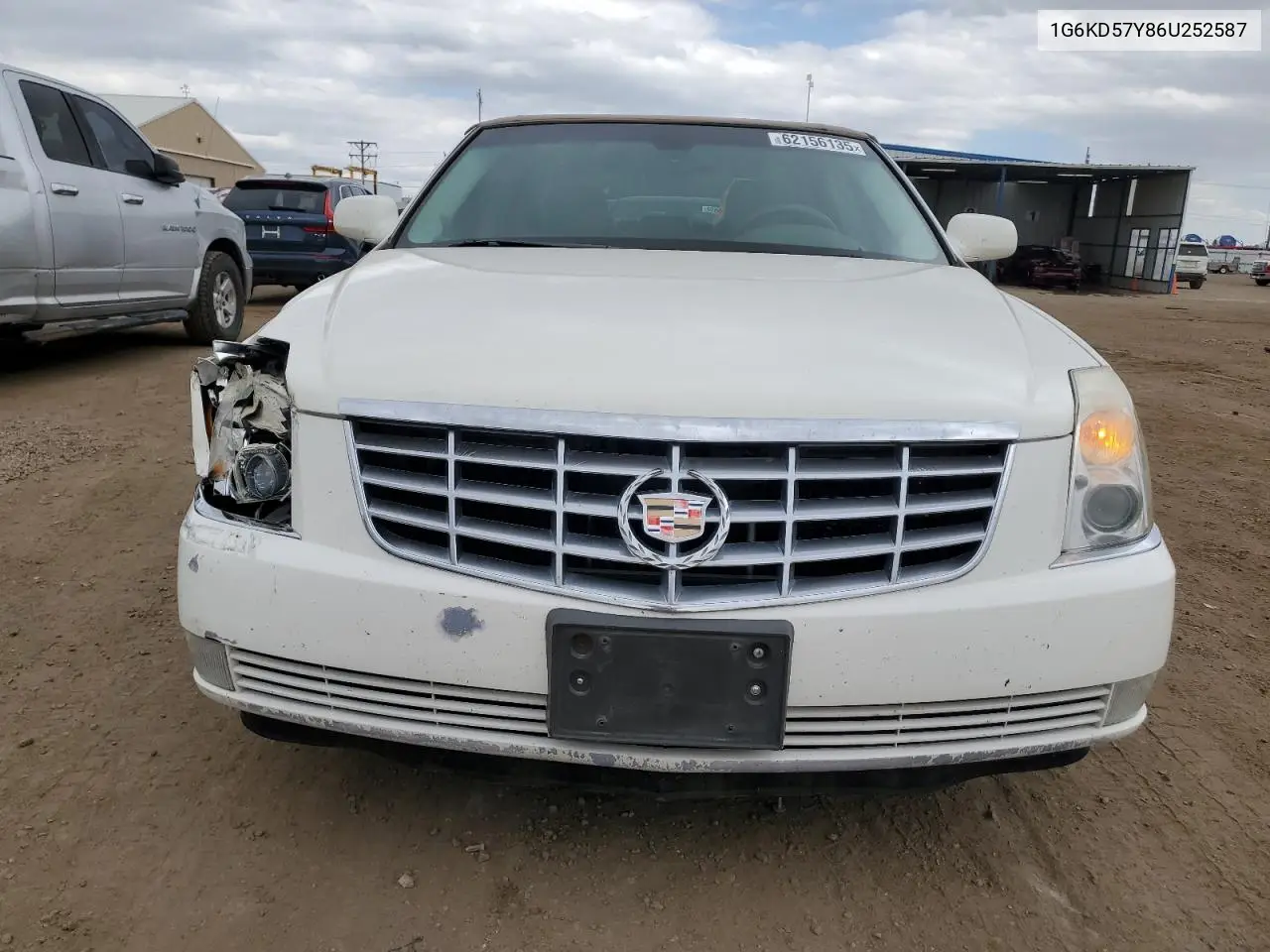 2006 Cadillac Dts VIN: 1G6KD57Y86U252587 Lot: 62156135