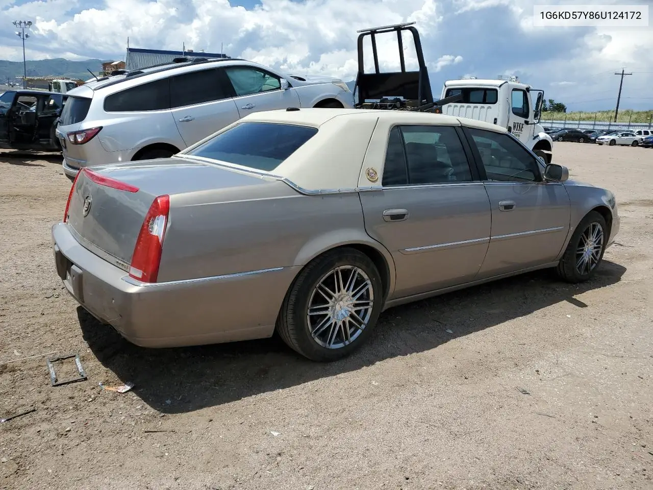 2006 Cadillac Dts VIN: 1G6KD57Y86U124172 Lot: 63395645