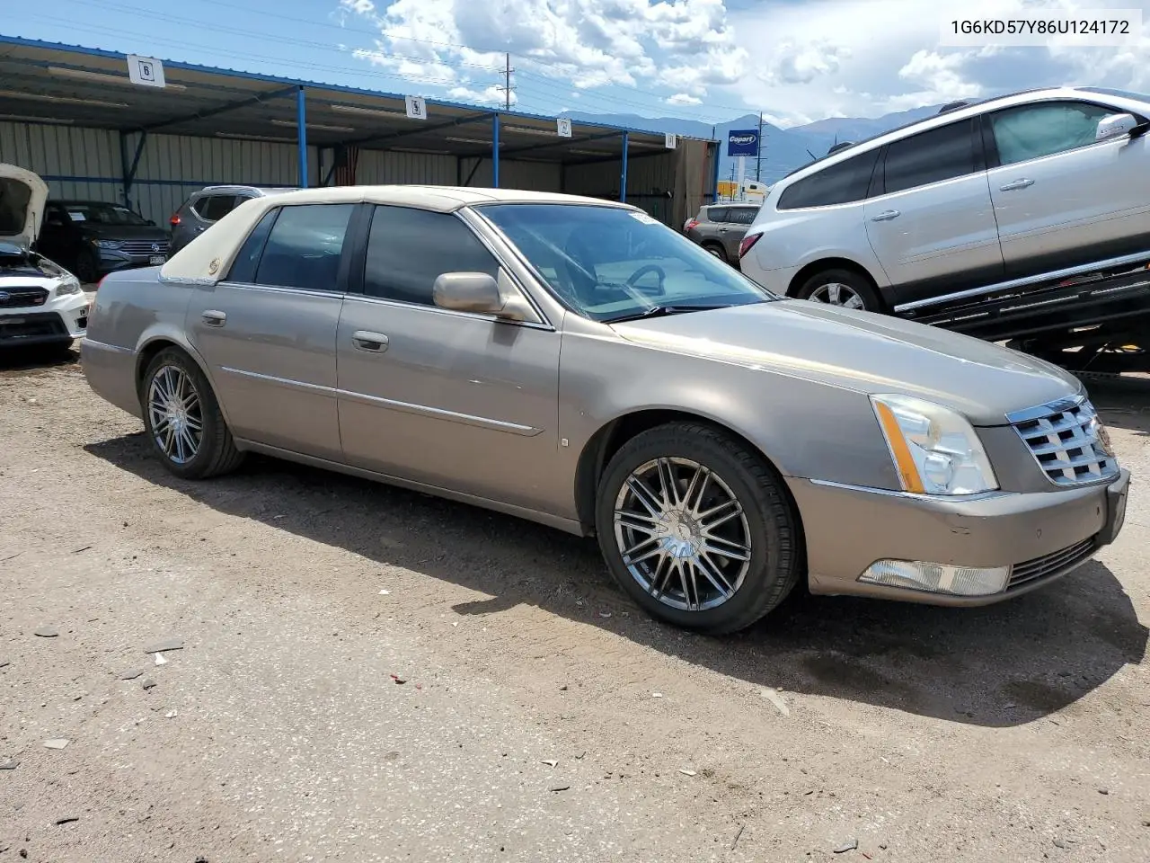 2006 Cadillac Dts VIN: 1G6KD57Y86U124172 Lot: 63395645