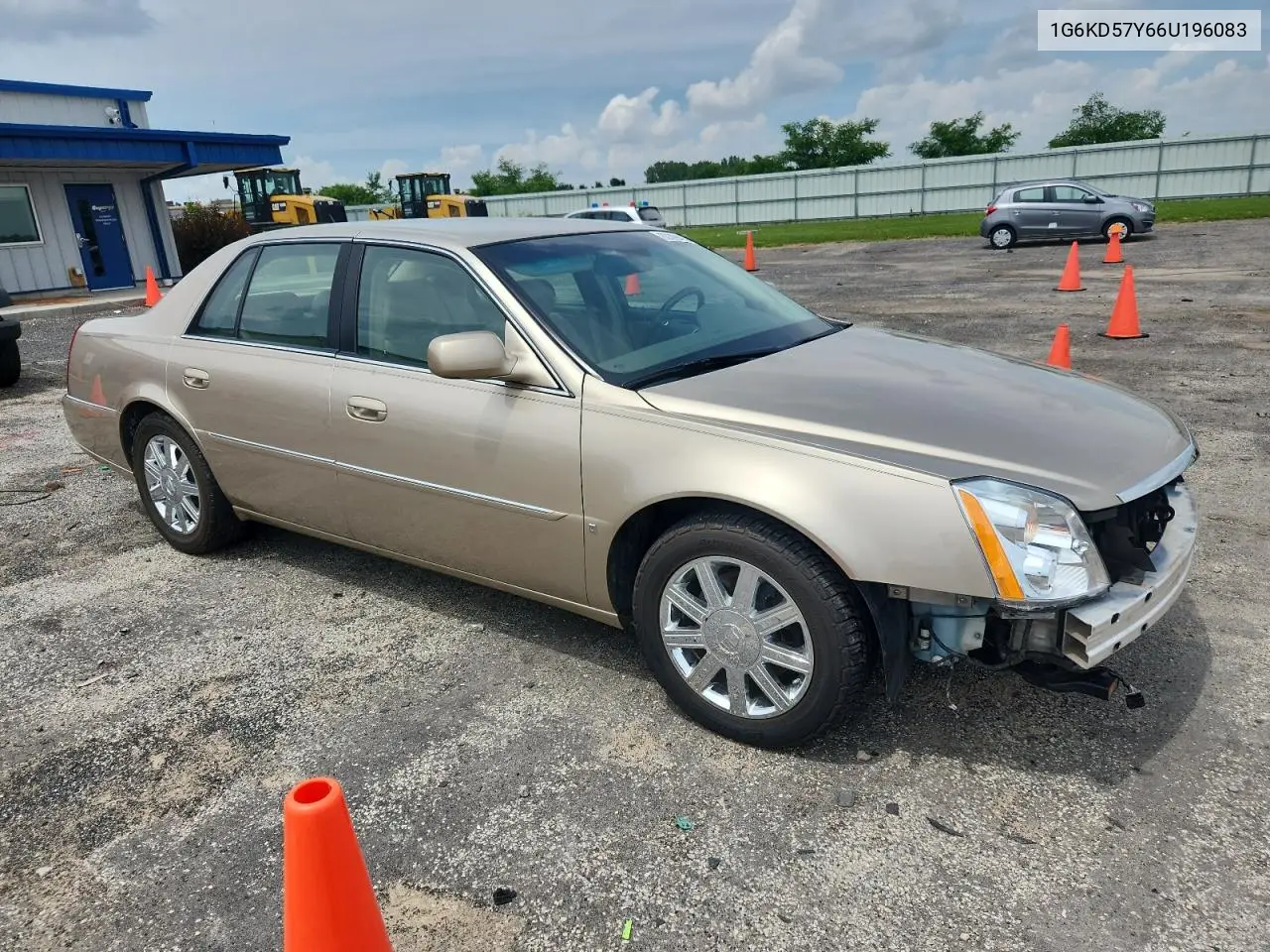 2006 Cadillac Dts VIN: 1G6KD57Y66U196083 Lot: 63399405
