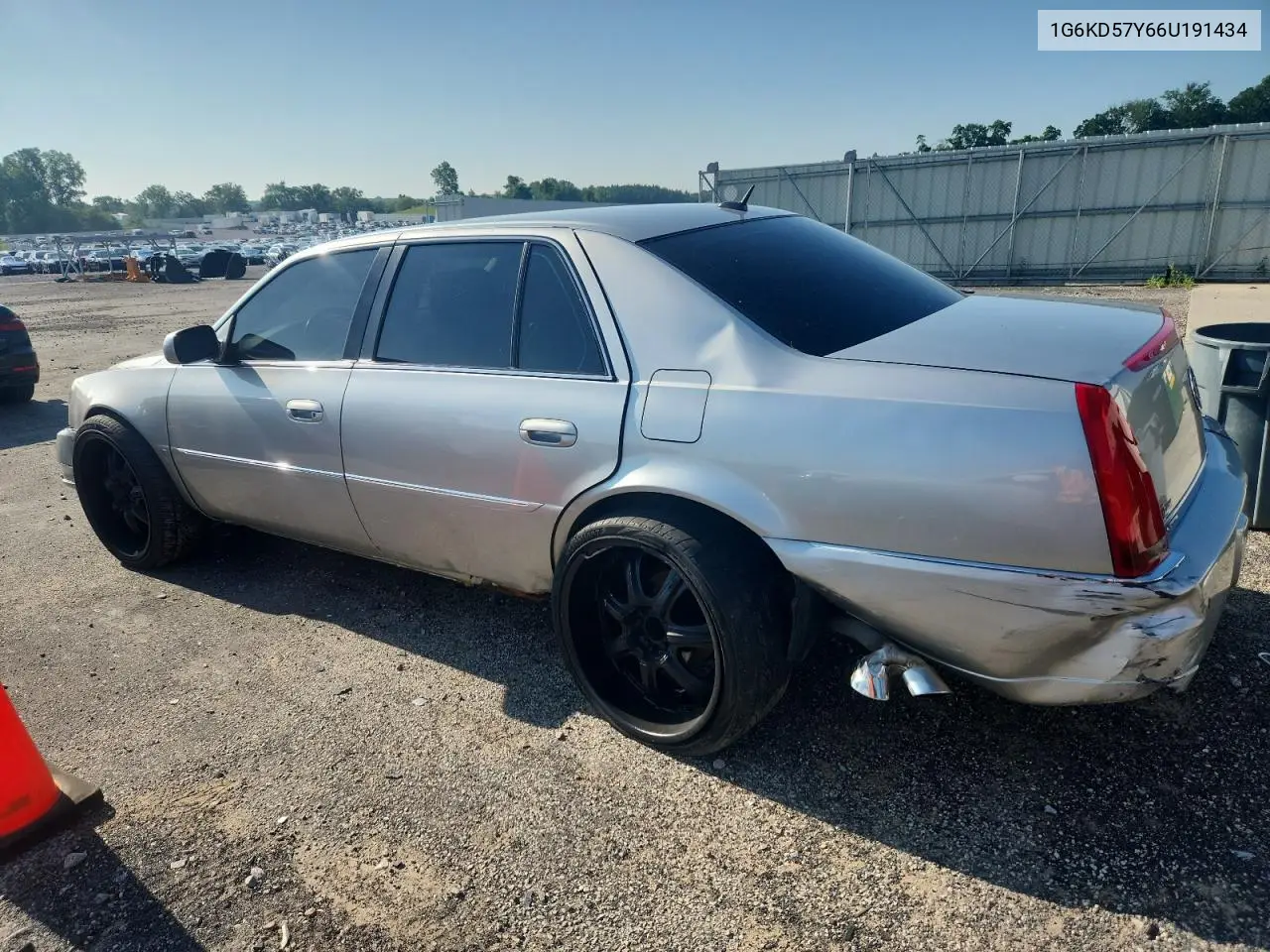2006 Cadillac Dts VIN: 1G6KD57Y66U191434 Lot: 63907395