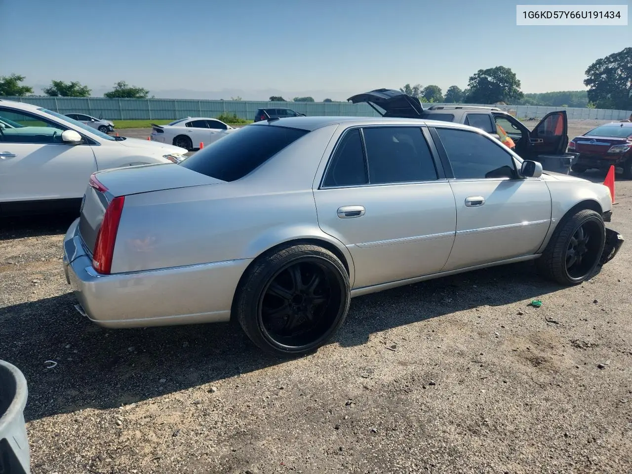 2006 Cadillac Dts VIN: 1G6KD57Y66U191434 Lot: 63907395