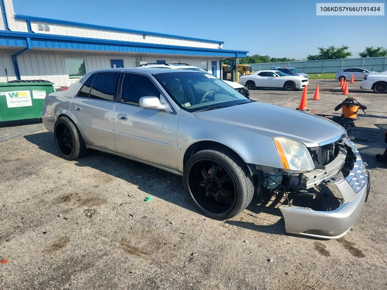 2006 Cadillac Dts VIN: 1G6KD57Y66U191434 Lot: 63907395