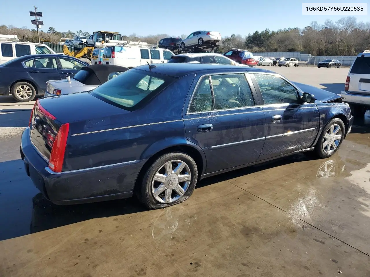 2006 Cadillac Dts VIN: 1G6KD57Y56U220535 Lot: 89196185