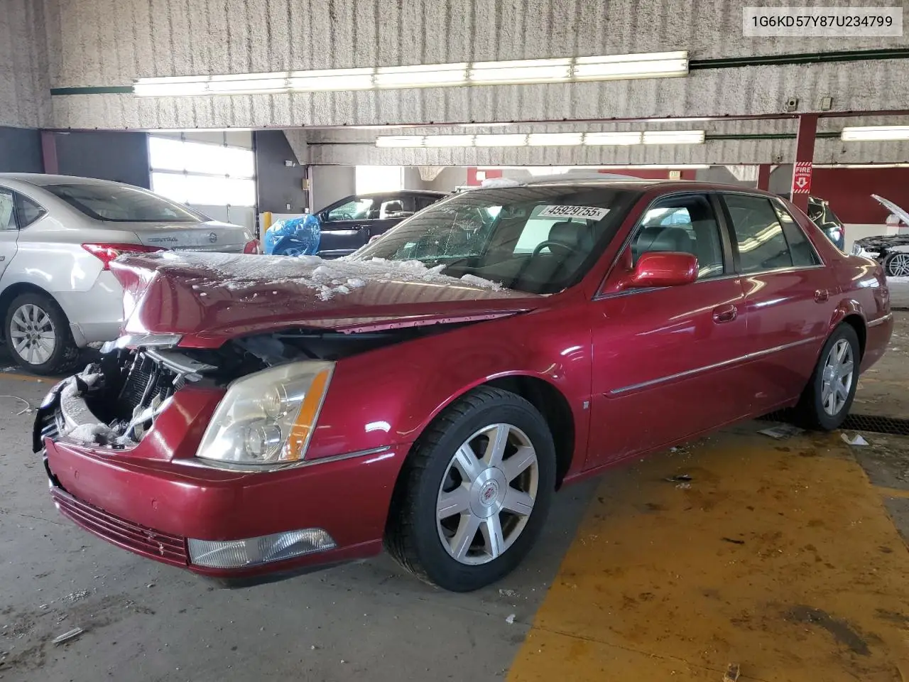 2007 Cadillac Dts VIN: 1G6KD57Y87U234799 Lot: 45929755