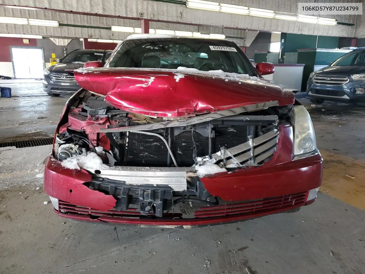 2007 Cadillac Dts VIN: 1G6KD57Y87U234799 Lot: 45929755