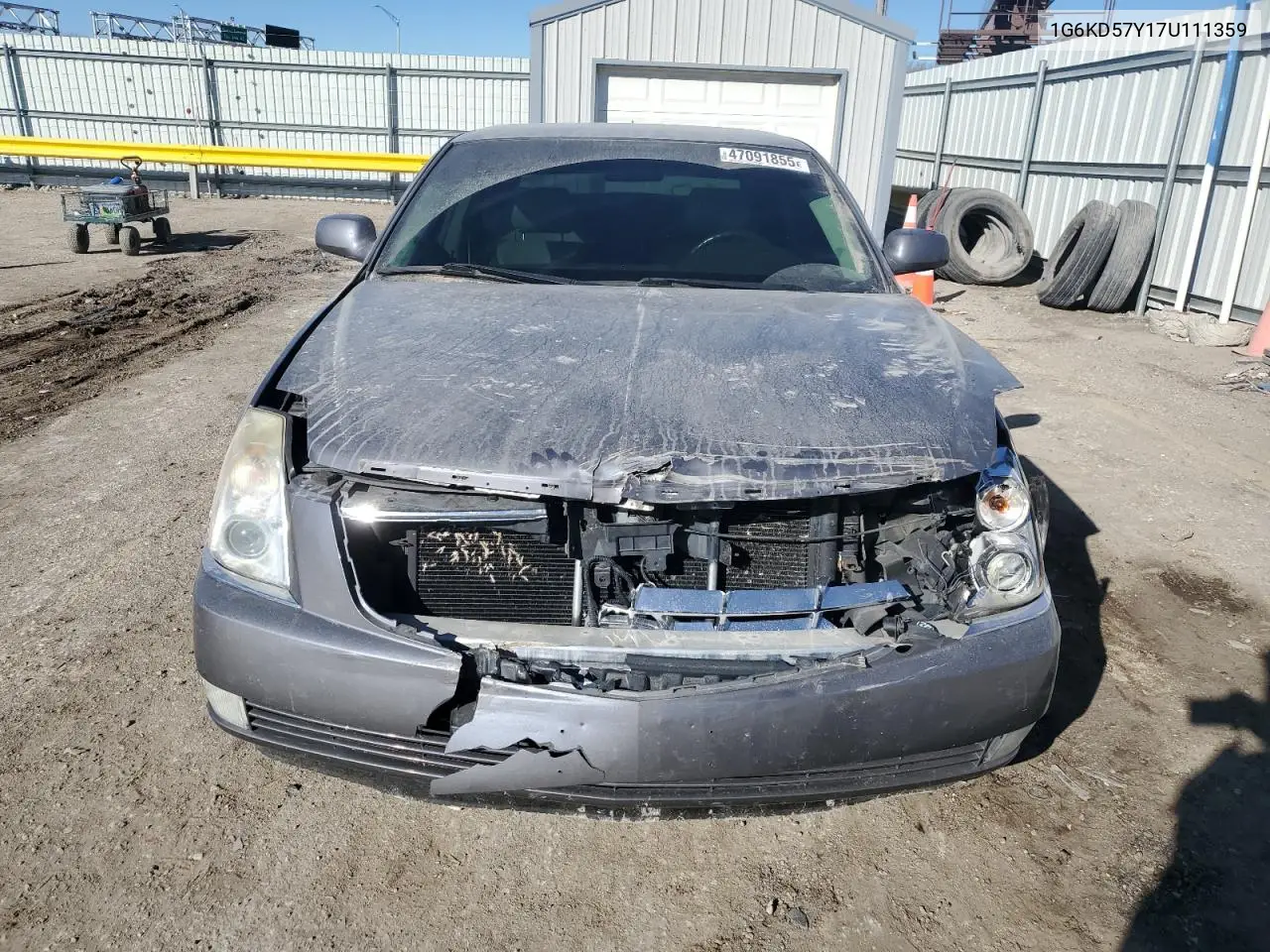 2007 Cadillac Dts VIN: 1G6KD57Y17U111359 Lot: 47091855