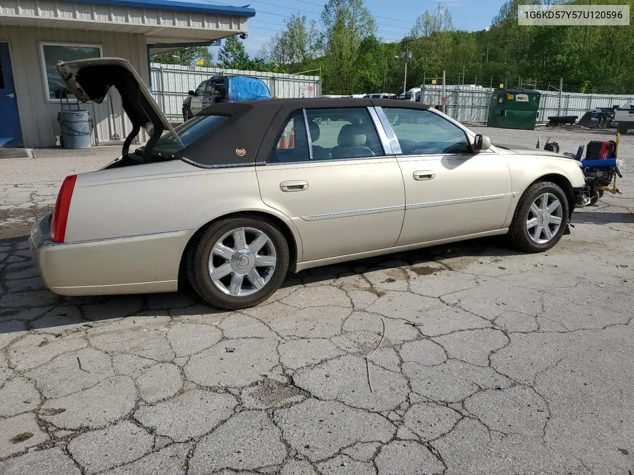2007 Cadillac Dts VIN: 1G6KD57Y57U120596 Lot: 55058175
