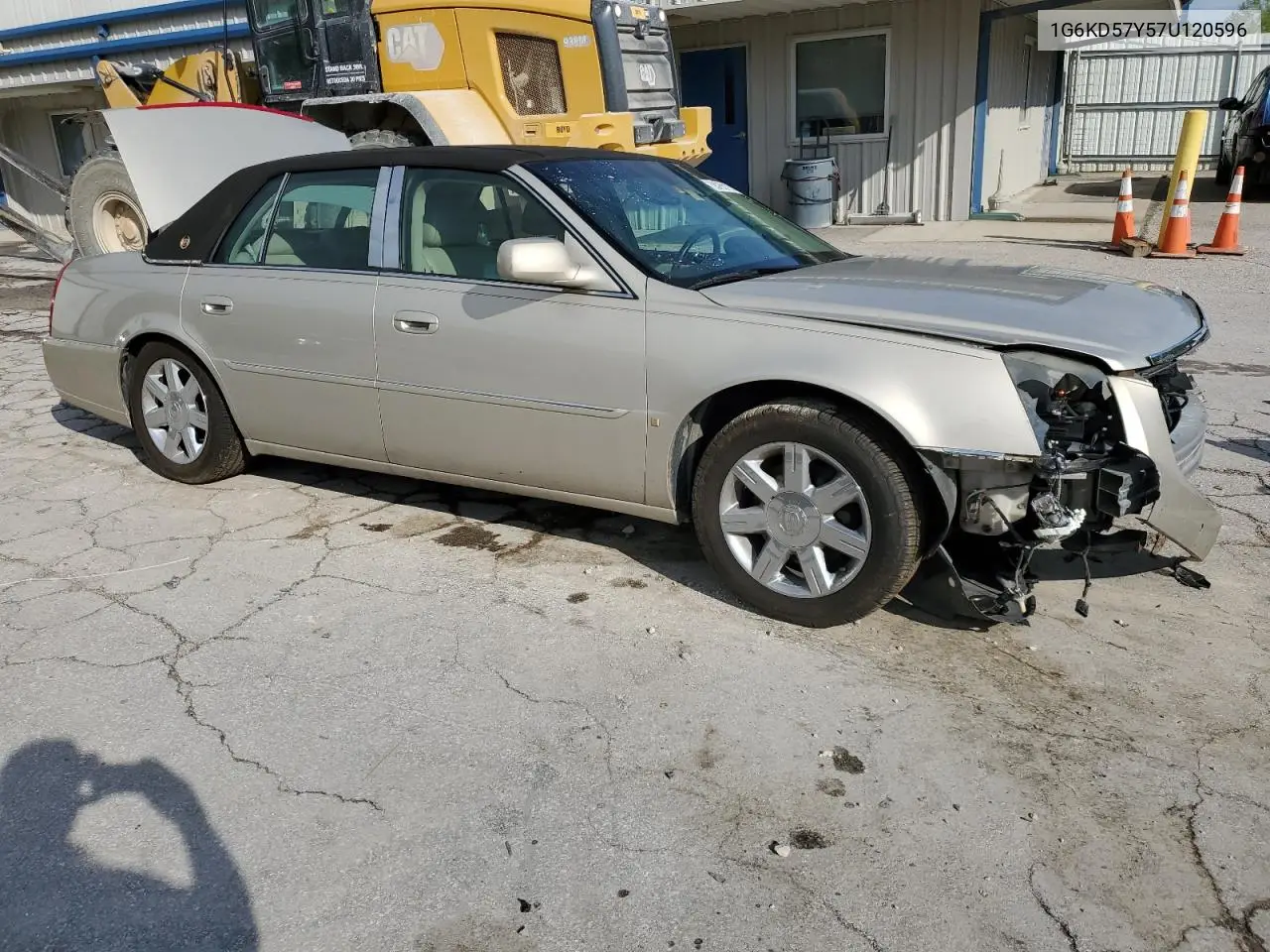 2007 Cadillac Dts VIN: 1G6KD57Y57U120596 Lot: 55058175