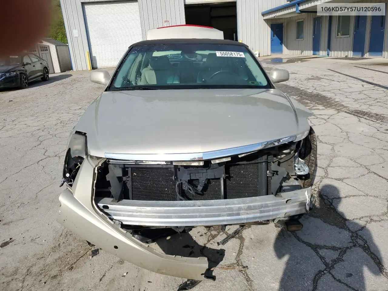2007 Cadillac Dts VIN: 1G6KD57Y57U120596 Lot: 55058175