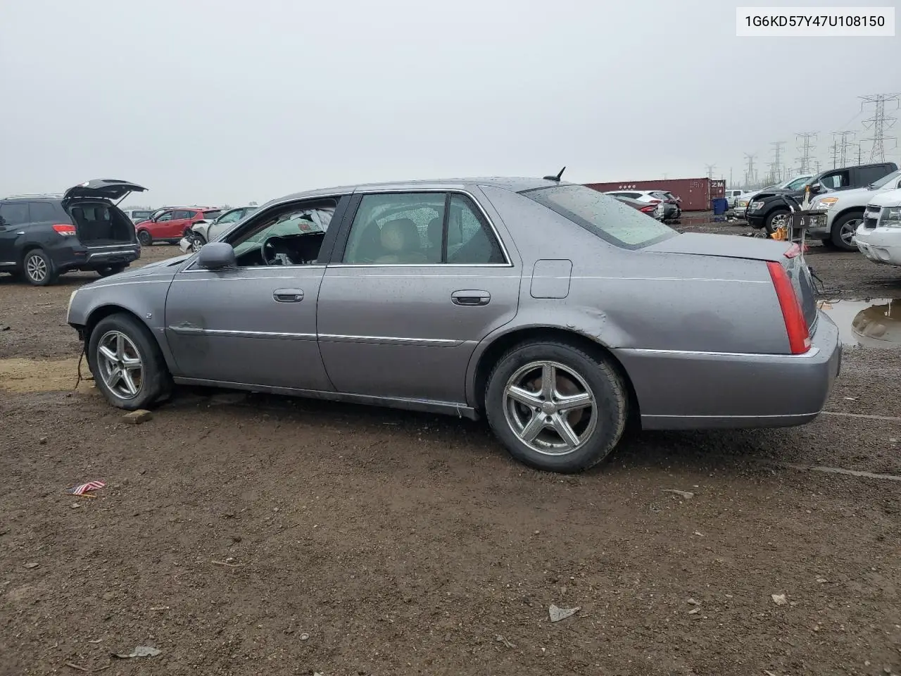 2007 Cadillac Dts VIN: 1G6KD57Y47U108150 Lot: 55260265