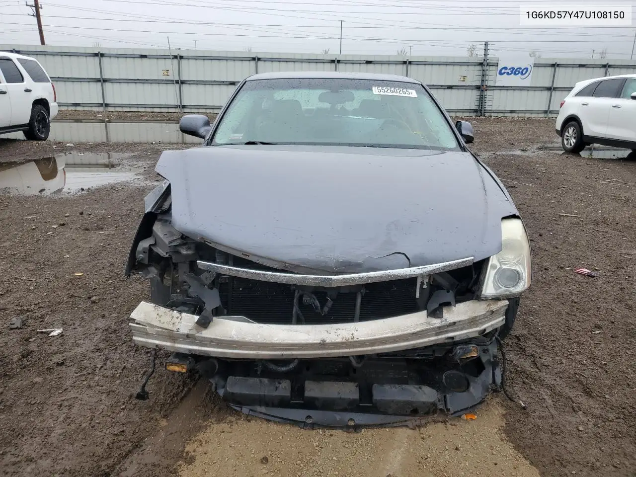 2007 Cadillac Dts VIN: 1G6KD57Y47U108150 Lot: 55260265
