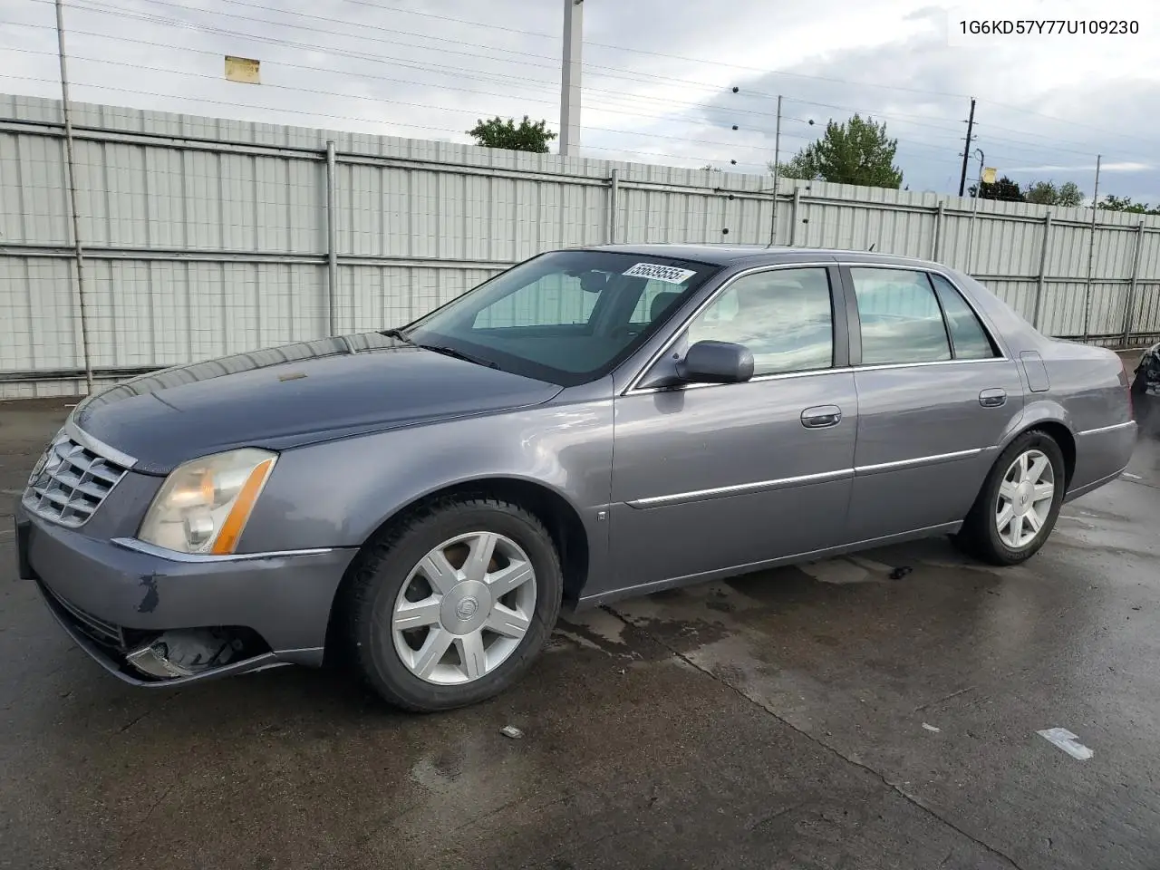 2007 Cadillac Dts VIN: 1G6KD57Y77U109230 Lot: 55639555