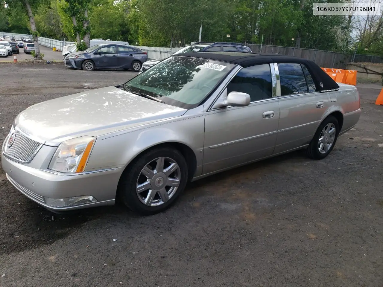 2007 Cadillac Dts VIN: 1G6KD57Y97U196841 Lot: 55702525