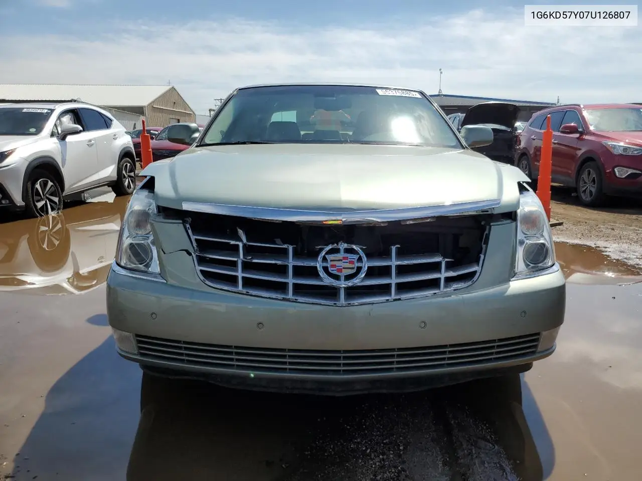 2007 Cadillac Dts VIN: 1G6KD57Y07U126807 Lot: 56376885