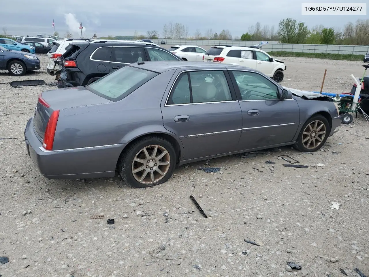 2007 Cadillac Dts VIN: 1G6KD57Y97U124277 Lot: 56951455
