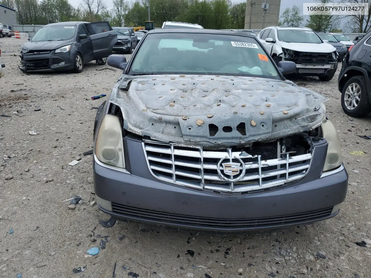 2007 Cadillac Dts VIN: 1G6KD57Y97U124277 Lot: 56951455