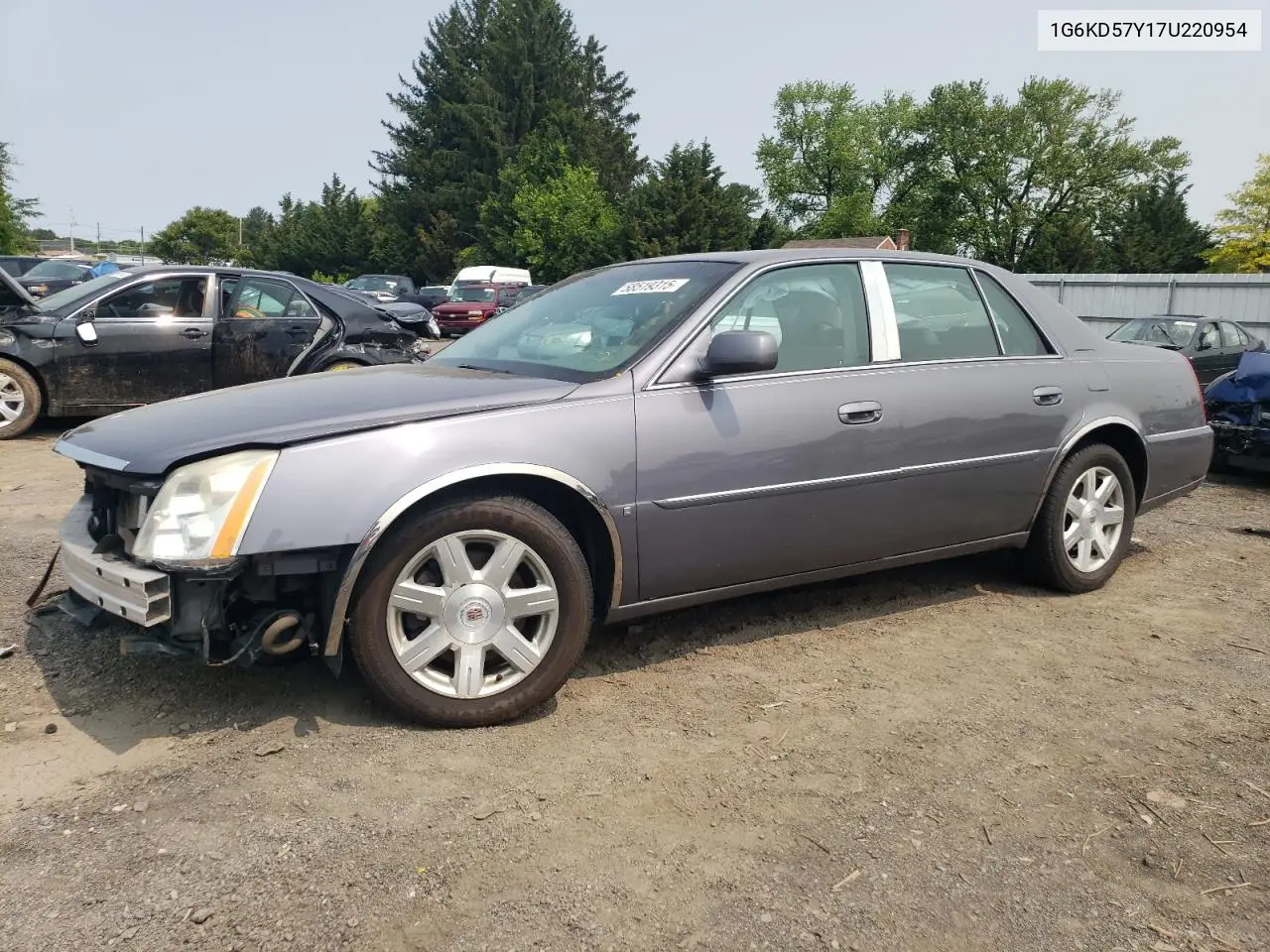 2007 Cadillac Dts VIN: 1G6KD57Y17U220954 Lot: 58519315