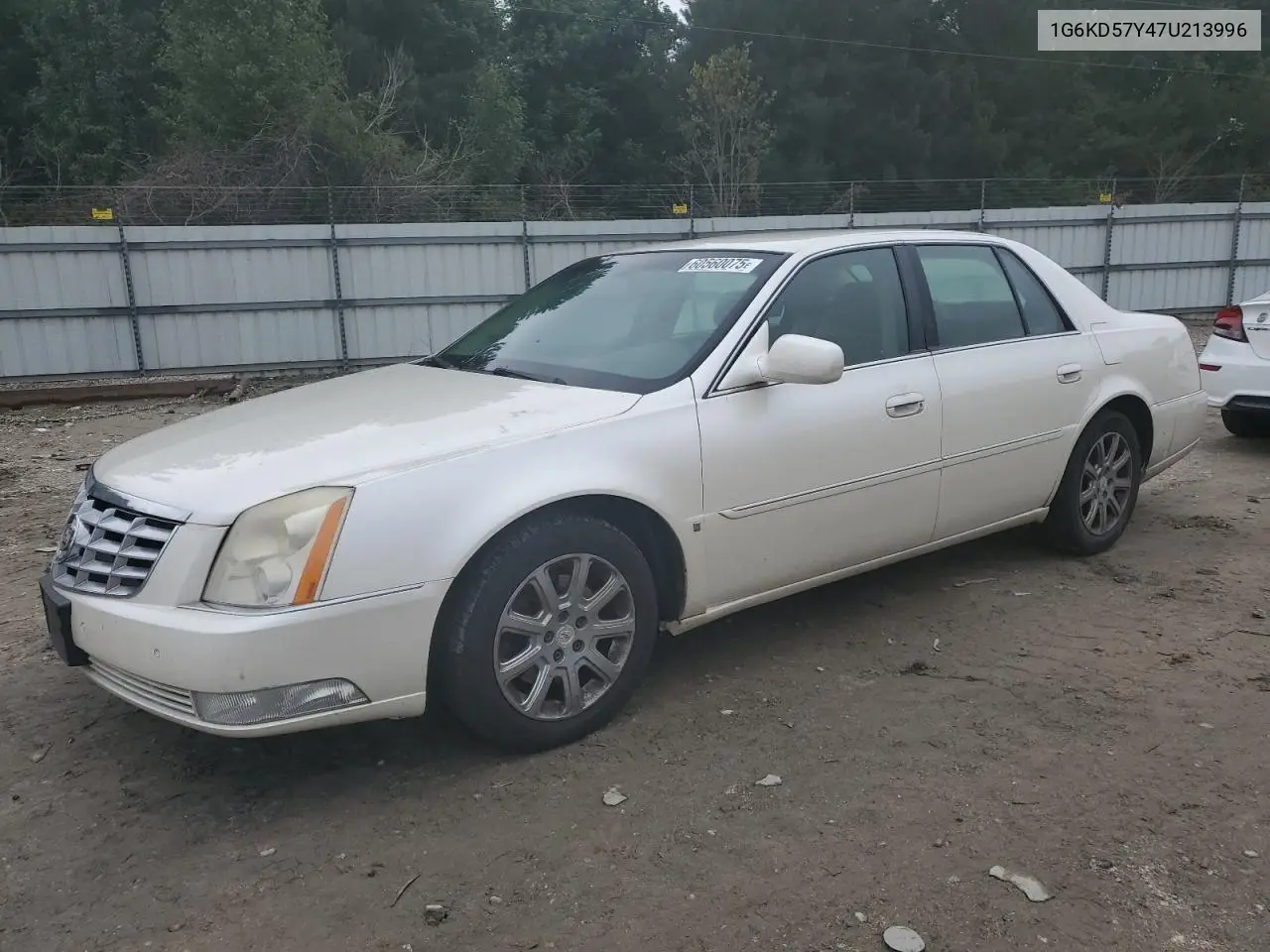 2007 Cadillac Dts VIN: 1G6KD57Y47U213996 Lot: 60560075