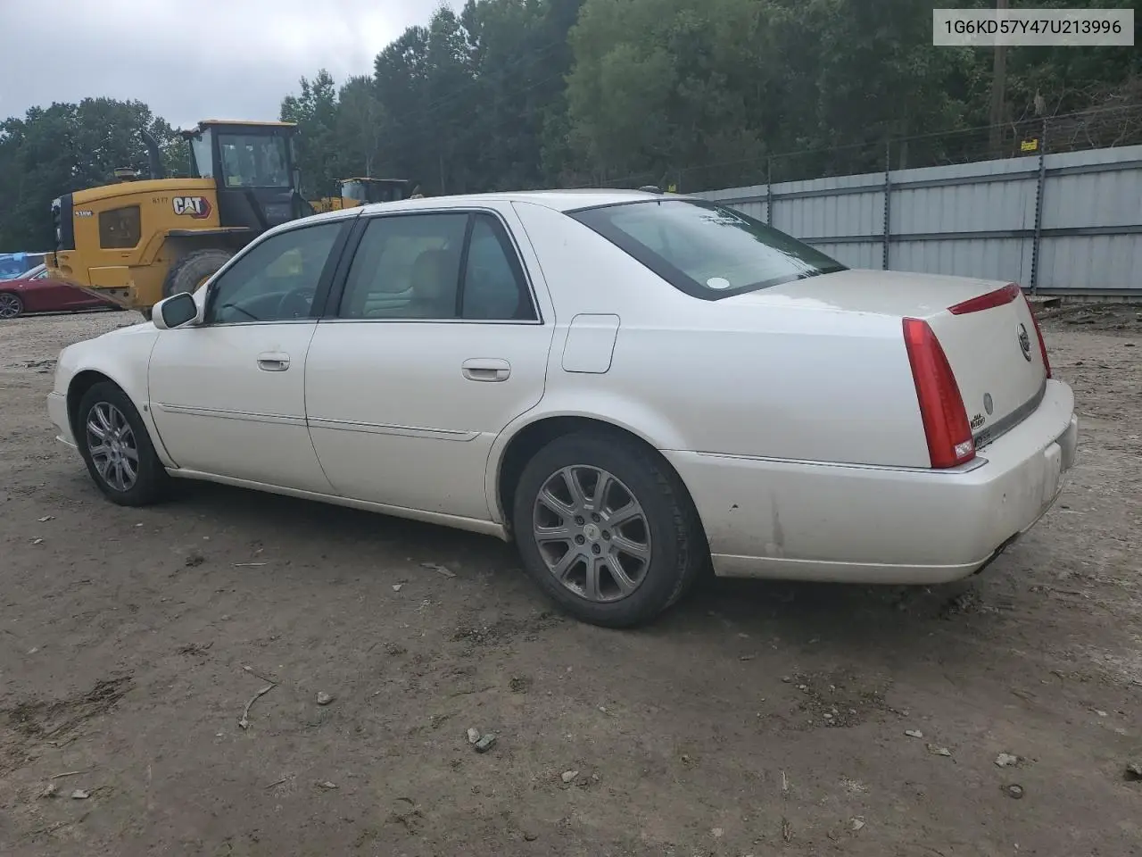 2007 Cadillac Dts VIN: 1G6KD57Y47U213996 Lot: 60560075