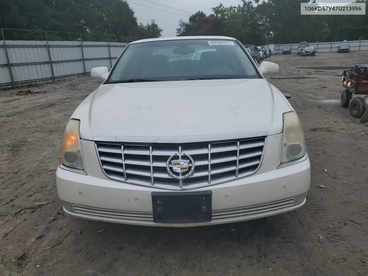 2007 Cadillac Dts VIN: 1G6KD57Y47U213996 Lot: 60560075