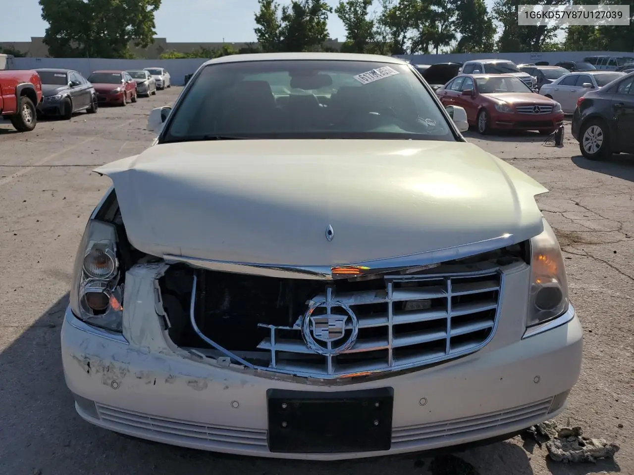 2007 Cadillac Dts VIN: 1G6KD57Y87U127039 Lot: 61781955