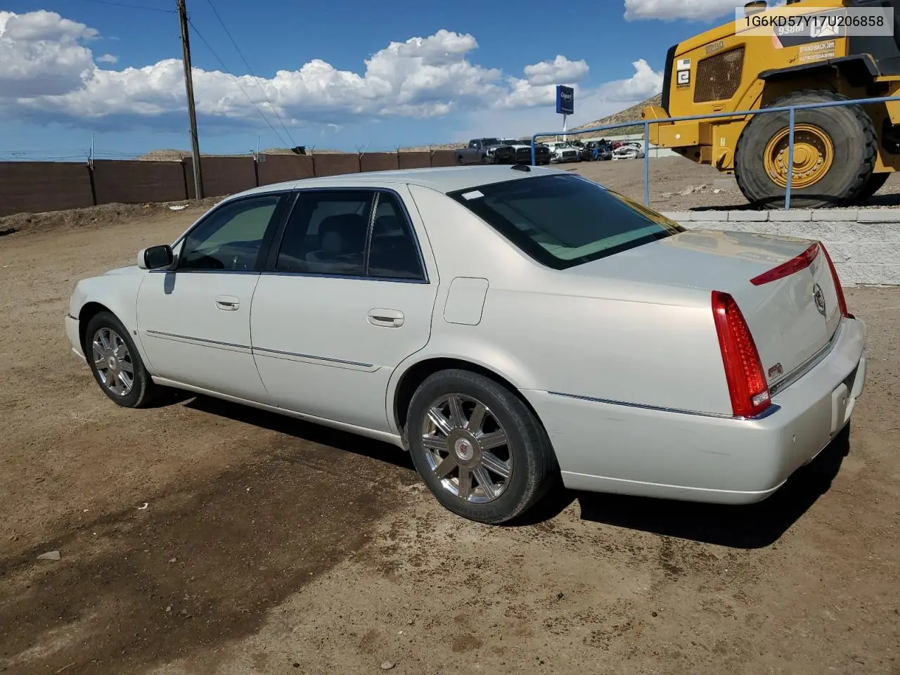 2007 Cadillac Dts VIN: 1G6KD57Y17U206858 Lot: 61795315