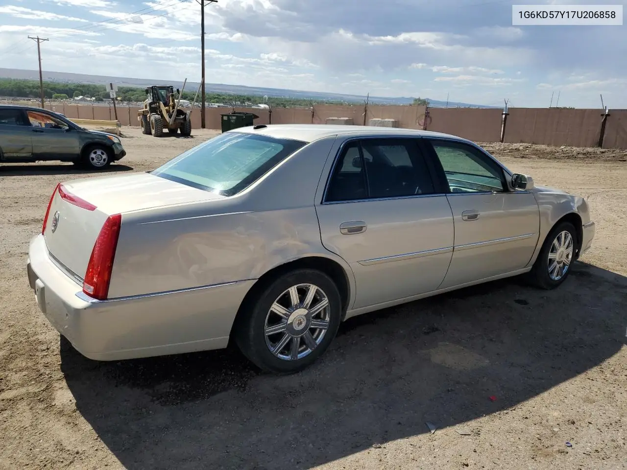 2007 Cadillac Dts VIN: 1G6KD57Y17U206858 Lot: 61795315