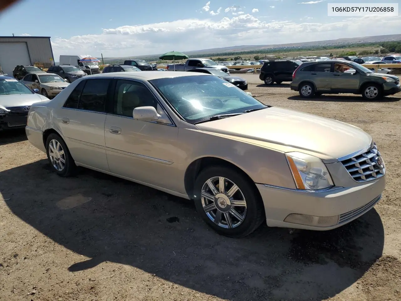 2007 Cadillac Dts VIN: 1G6KD57Y17U206858 Lot: 61795315