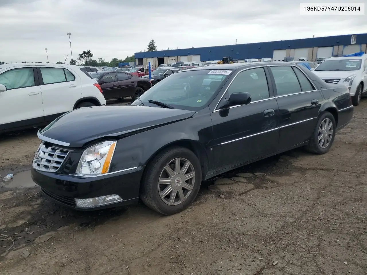 2007 Cadillac Dts VIN: 1G6KD57Y47U206014 Lot: 62263505