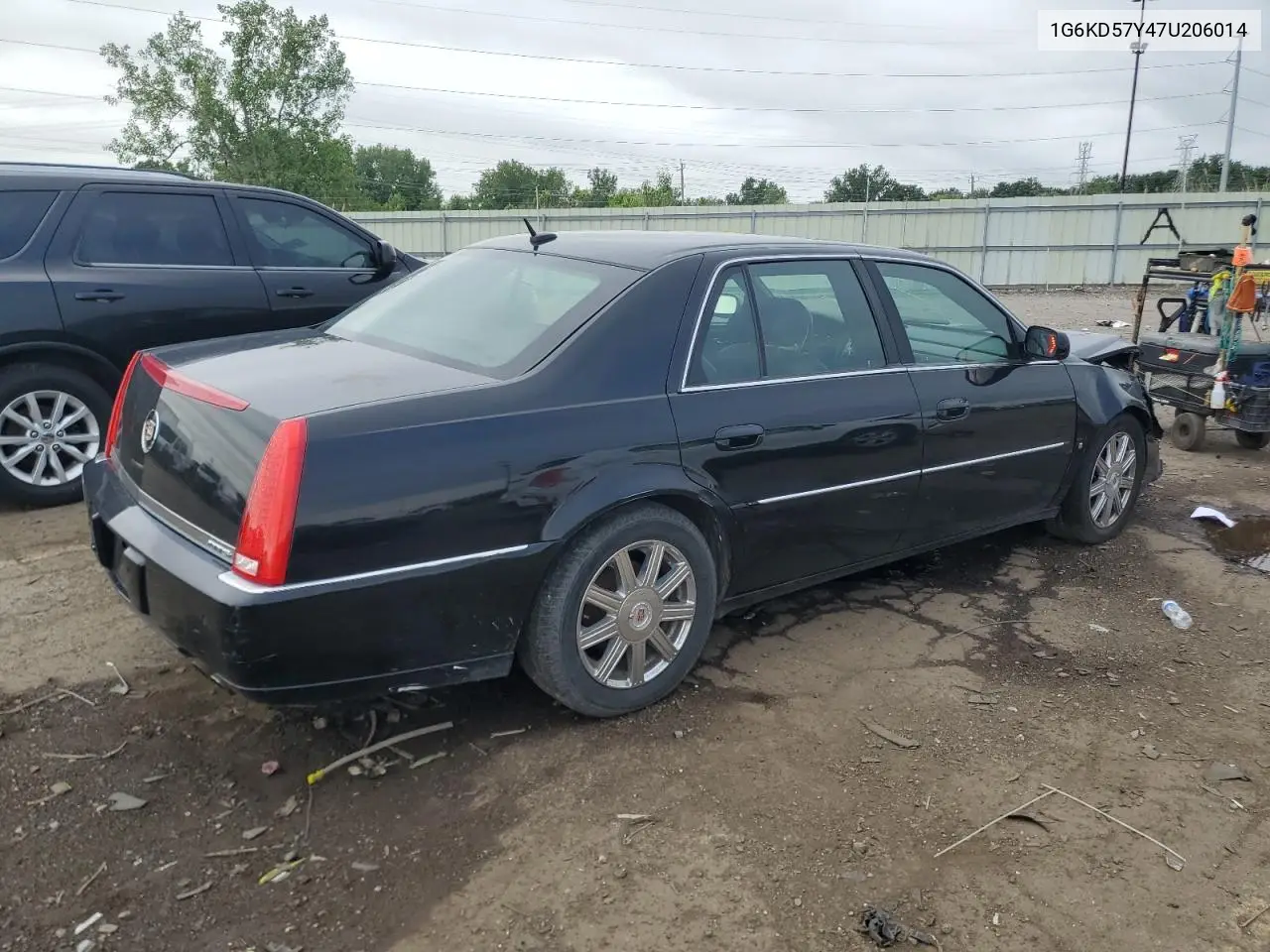 2007 Cadillac Dts VIN: 1G6KD57Y47U206014 Lot: 62263505