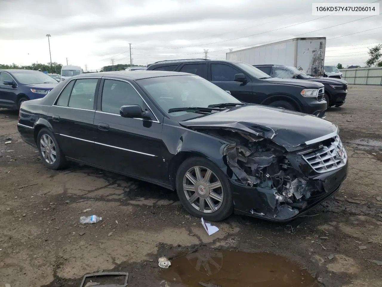 2007 Cadillac Dts VIN: 1G6KD57Y47U206014 Lot: 62263505