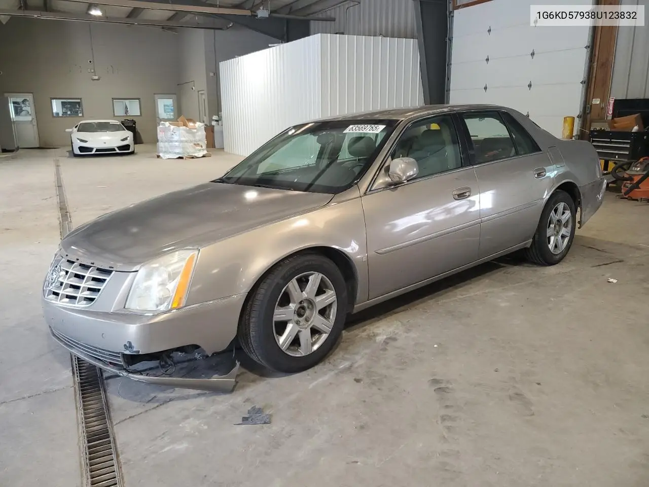 2007 Cadillac Dts VIN: 1G6KD57938U123832 Lot: 63569765